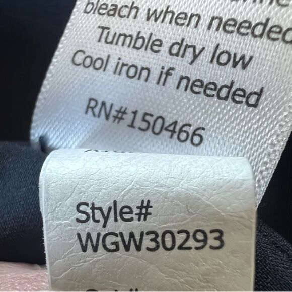 41 Hawthorn Navy Women's Career Business Casual Open Front Blazer Jacket SZ M - Picture 8 of 15